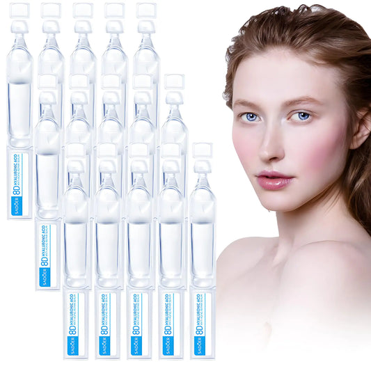 30Pcs Hydrating Hyaluronic Acid Serum – Daily Moisture Boost for Radiant Skin